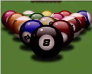 8 ball billiards classic golys HTML5 jtk