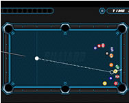 Billiard 8 ball game golys HTML5 jtk