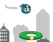 Flappy superhero dunk golys HTML5 jtk
