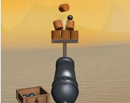 Cannon balls 3D golys HTML5 jtk